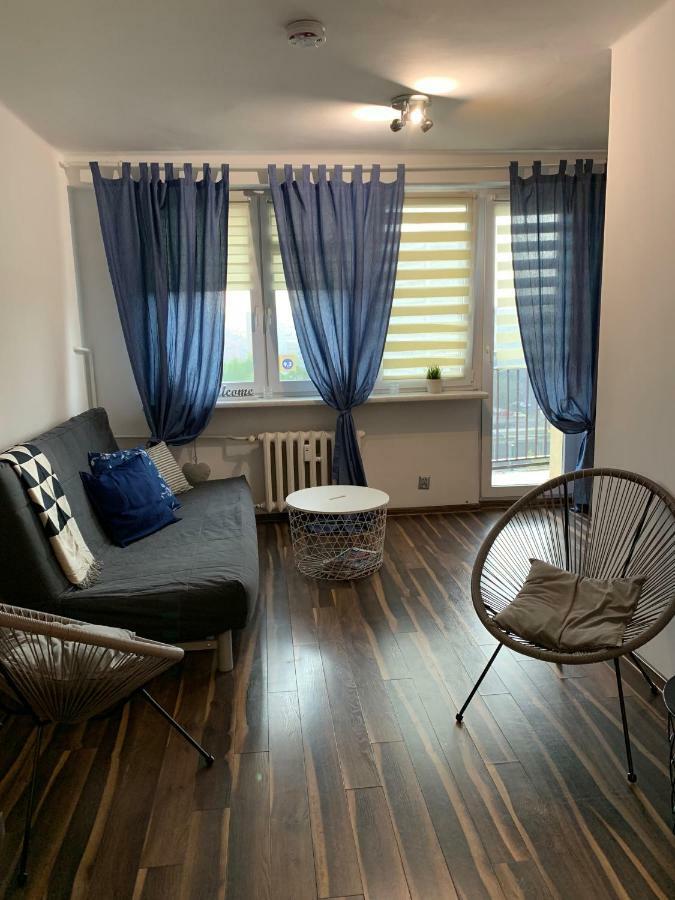 Apartament Panorama Spodek Apartment คาโตวีตเซ ภายนอก รูปภาพ